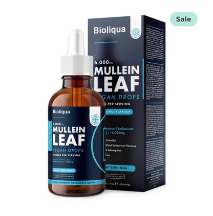 Mullein Leaf Liquid Drops | 60ml