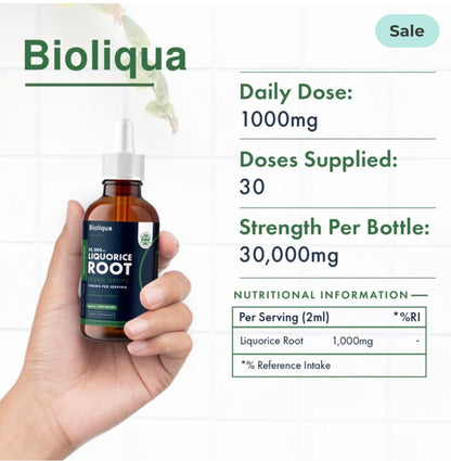 Liquorice Root Vegan Drops | 60ml | 6000mg