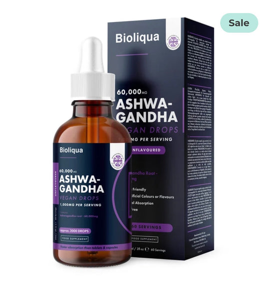 Ashwagandha Vegan Drops | 60ml | 60000mg