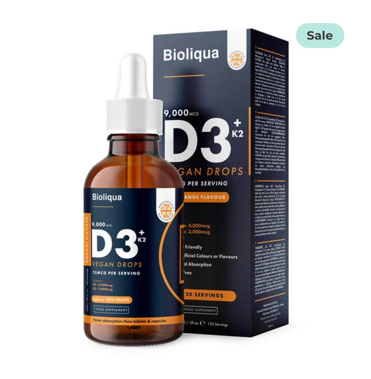 Vitamin D3+K2 Liquid Drops | 60ml