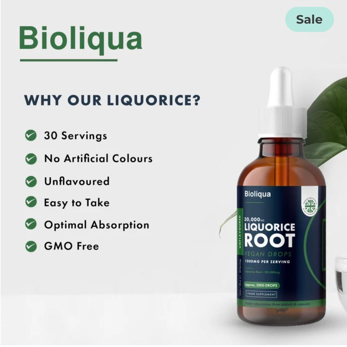 Liquorice Root Vegan Drops | 60ml | 6000mg